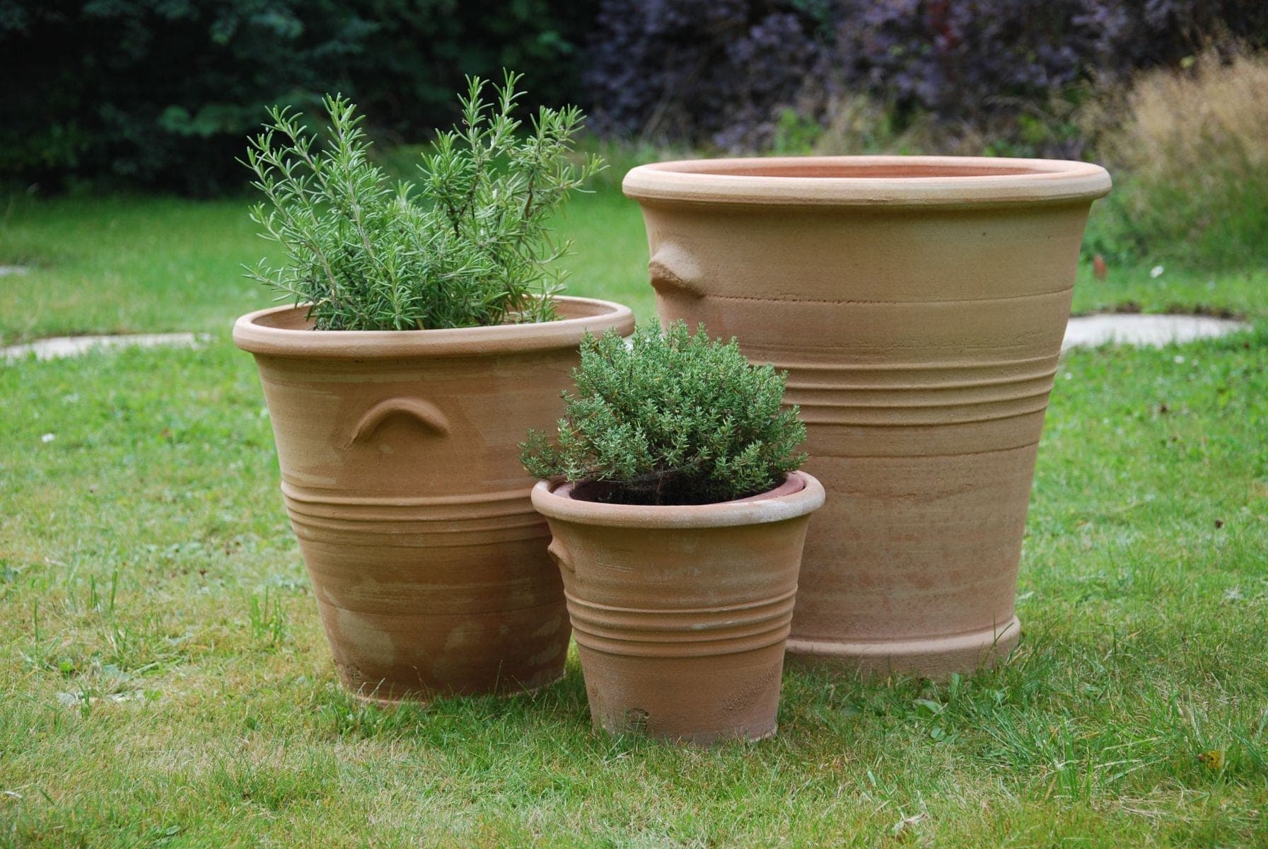 Bild på kastelli-krukor